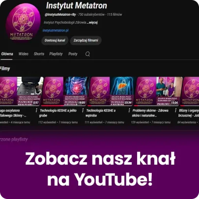 Kanał YouTube - Instytut Metatron