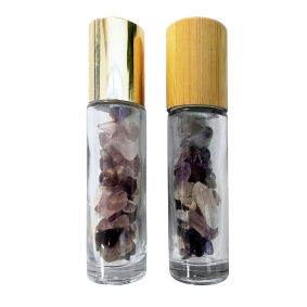 Fiolka z Ametystem z mocą esencji Ararêtama - Information Jewelry