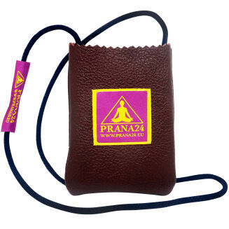 Kieszeń skórzana ze sznurkiem na gansy - 5