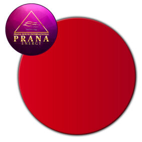 Płytka Tesla® okrągła - Czerwony