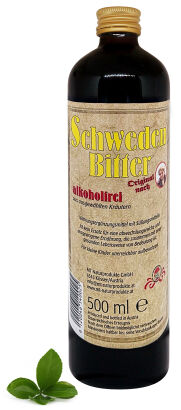 Bezalk. Oryginalne zioła szwedzkie - Ekstrakt Wyciąg (Nalewka) 500ml