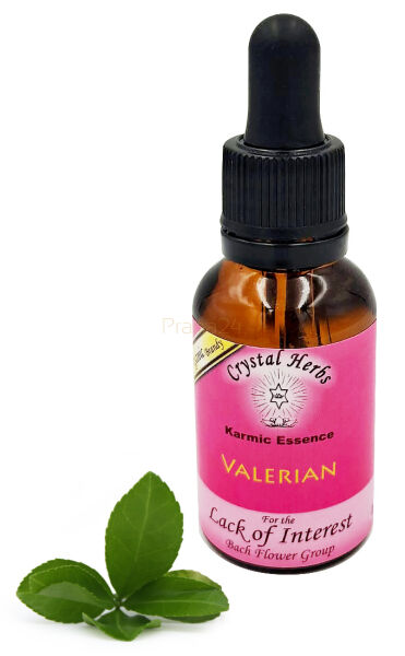 Crystal Herbs – Valerian (Esencja karmiczna) – 25 ml