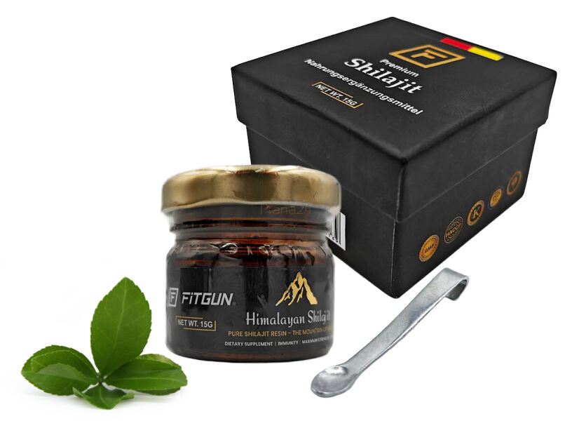 FGN Shilajit Resin - 100% czysta żywica Shilajit z Himalajów 15g, Mumio