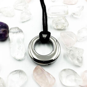 Zawieszka informacyjna ring GANS lub esencje kwiatowe - Information Jewelry