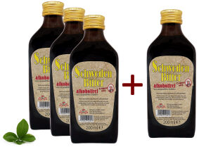 Zestaw Bezalk. Oryginalne zioła szwedzkie 3x200+200ml