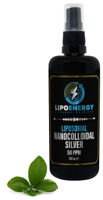 Liposomalne Srebro Nanokoloidalne 50 PPM 100 ml LipoEnergy