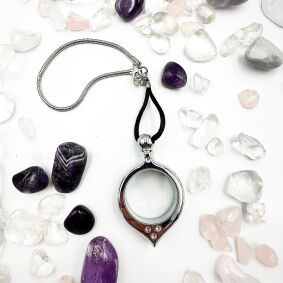 Srebrny breloczek informacyjny GANS lub esencje kwiatowe - Information Jewelry