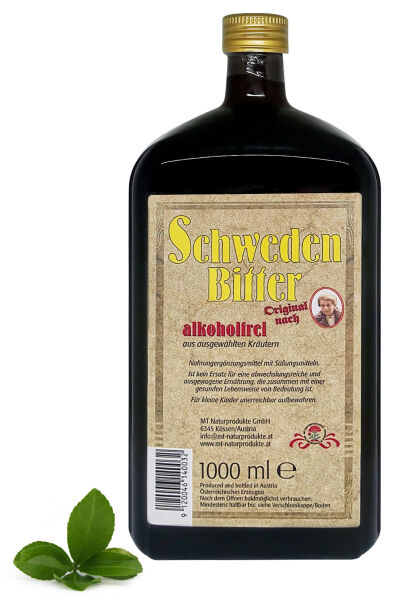 Bezalk. Oryginalne zioła szwedzkie - Ekstrakt Wyciąg (Nalewka) 1000ml