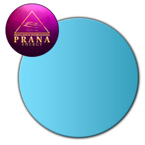 Płytka Tesla® podstawka okrągła - Błękit - 9 cm