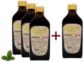 Zestaw Alk. Oryginalne zioła szwedzkie Nalewka 3x200ml+200ml