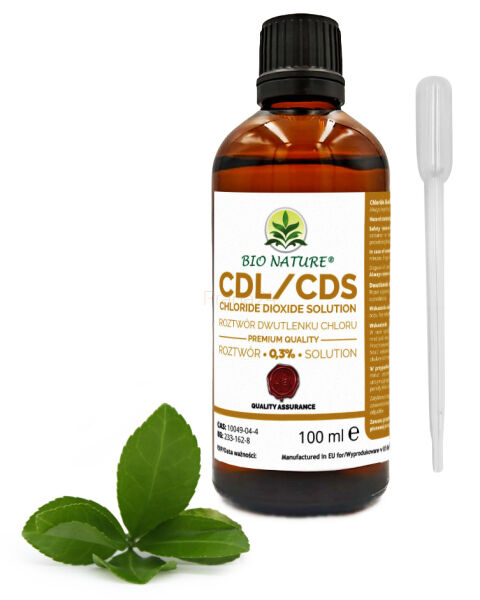 CDL/ CDS Roztwór Dwutlenku Chloru 0,3% Wirusy Bakterie Pleś