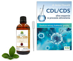 Zestaw CDL/ CDS Roztwór Dwutlenku Chloru 0,3% 100ml + Książka CDL/CDS