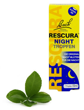 Bach RESCURA® Night/Sleep w kroplach bez alkoholu 10/20 ml