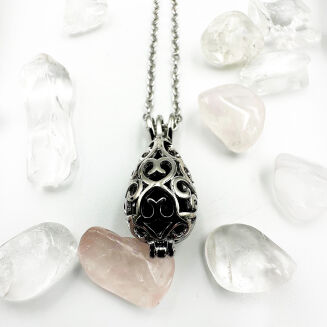 Zawieszka informacyjna z buteleczką GANS lub esencje kwiatowe - Information Jewelry - 4