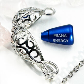 Zawieszka informacyjna z buteleczką GANS lub esencje kwiatowe - Information Jewelry - 5