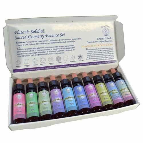 Esencje Bryły Platońskiej i Świętej Geometrii 10 x 10ml