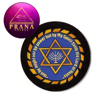 Płytka Tesla® Crystalium płytka samoprzylepna Z NADRUKIEM - okrągła  - Pochłaniacze Elektrosmogu - 4