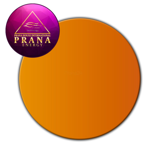 Płytka Tesla® podstawka okrągła - Pomarańczowy - 9 cm