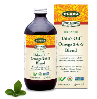 Udo’s Oil® – Omega 3+6+9 Blend – mieszanka organicznych olejów roślinnych 250m/500 ml - 2