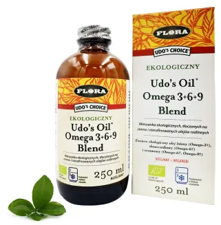 Udo’s Oil® – Omega 3+6+9 Blend – mieszanka organicznych olejów roślinnych 250m/500 ml - 3