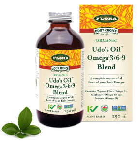 Udo’s Oil® – Omega 3+6+9 Blend – mieszanka organicznych olejów roślinnych 250m/500 ml